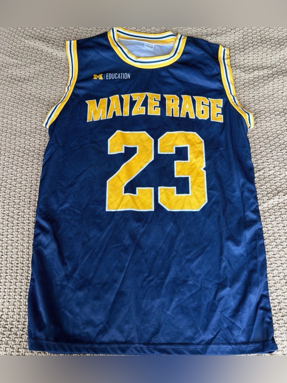 Michigan Maize Rage Jersey